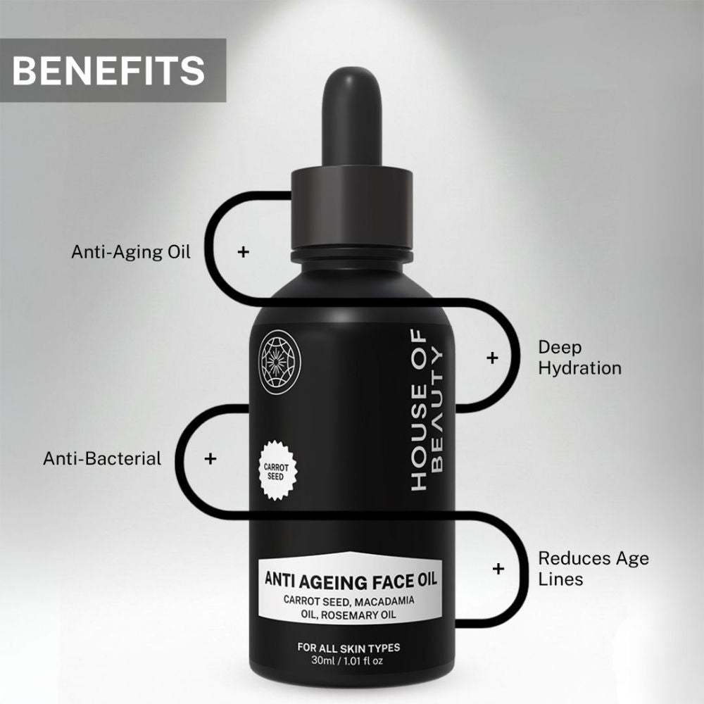 Anti Ageing Oil (Carrot Seed + Macadamia Rosemary)