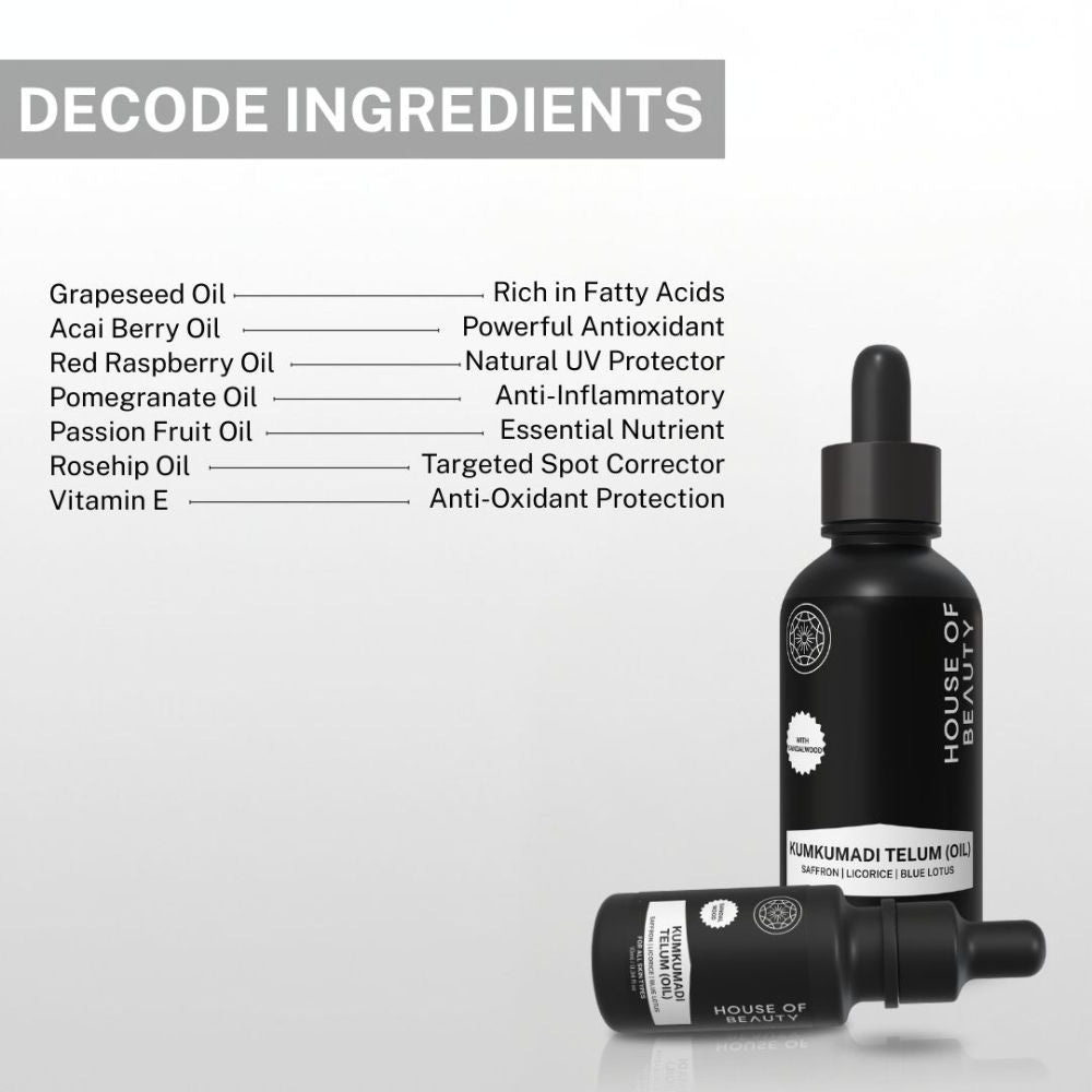 Pigmentation Oil (Acai Berry + Red Raspberry Passion Fruit)