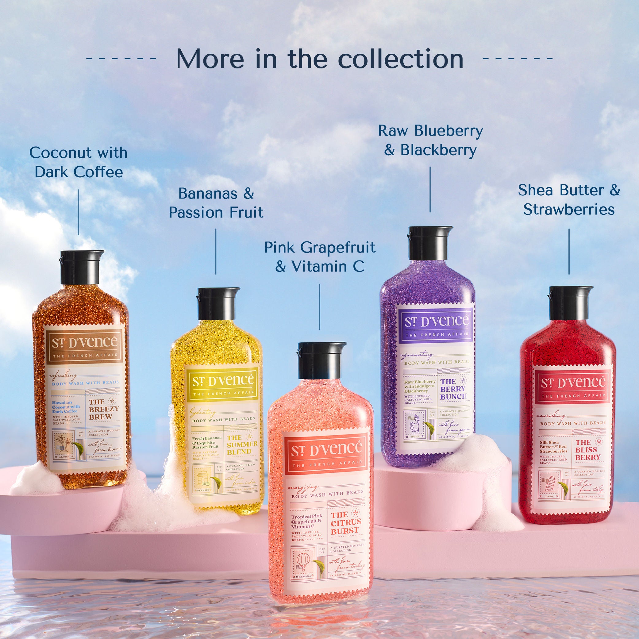 The Summer Blend Body Wash With Salicylic Acid Beads
