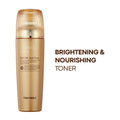 Korean Intense Care Gold 24K Snail Toner to Hydrate, Soothe & Brighten Dull, Mature Skin