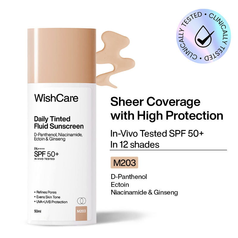 Daily Fluid Tinted Sunscreen SPF50PA++++ - M203