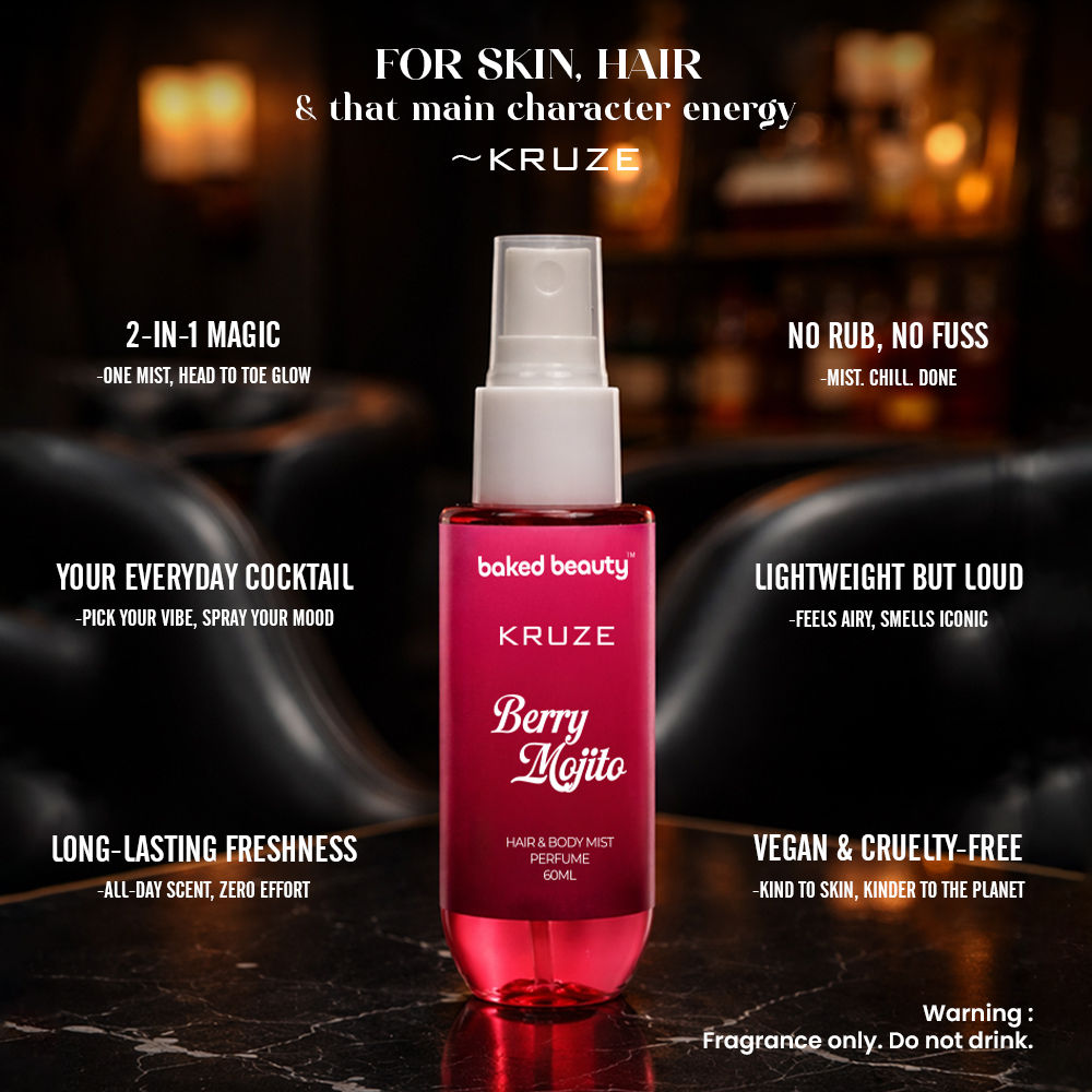 Kruze Berry Mojito Hair And Body Mist