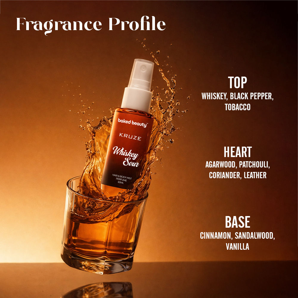 Kruze Whisky Sour Hair And Body Mist