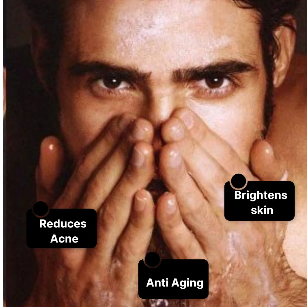 Black Tea D-Tan Cooling Face Wash For Men