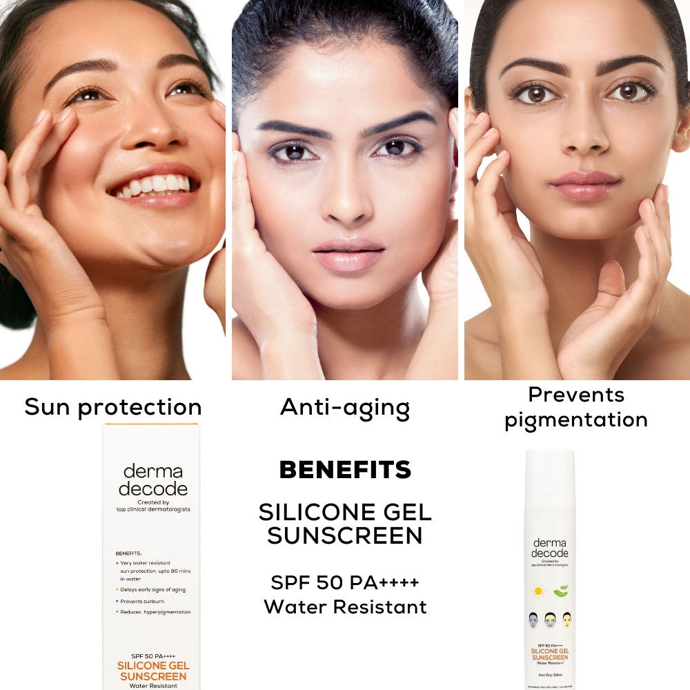 Silicone Waterproof Sunscreen SPF 50 PA++++