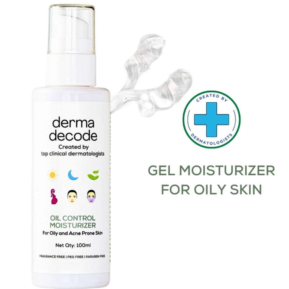 Oil Free Moisturizer for Oily Acne Prone Skin Lightweight Gel Hydration for Clear Skin