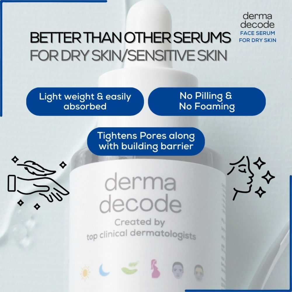 10% Niacinamide Serum Ceramide And Hyaluronic Acid Repairs Skin Barrier For Dry Skin
