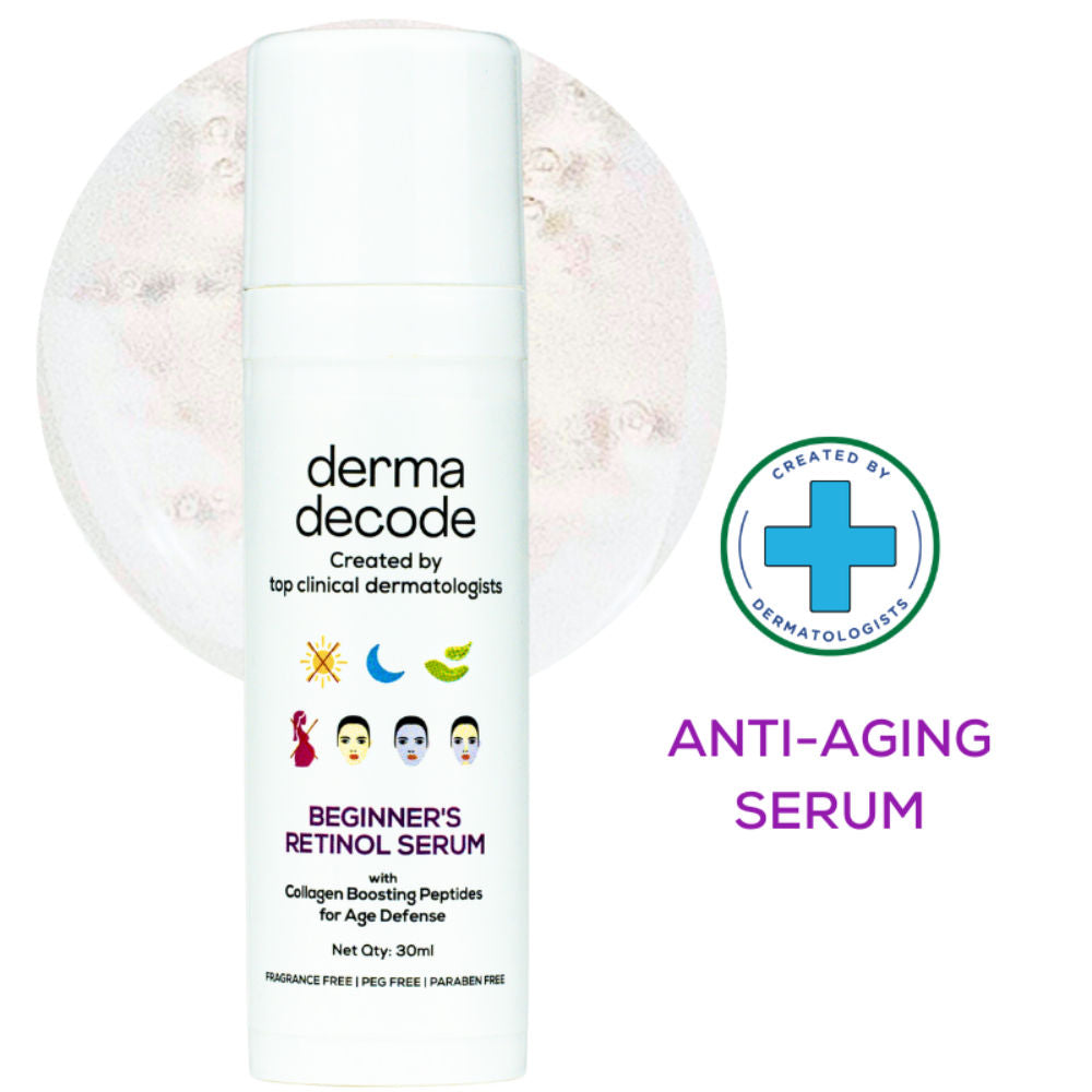 0.5% Retinol Face Serum Reduces Fine Lines And Boosts Collagen Anti Aging Serum