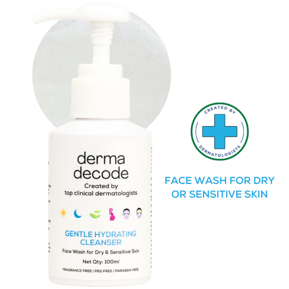 Face Wash for Dry Skin with Hydrating Ingredients Gentle Cleanser for Smooth Soft Skin
