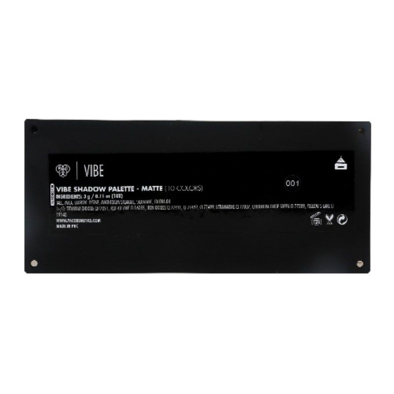 Vibe Matte Eyeshadow X10 - 01