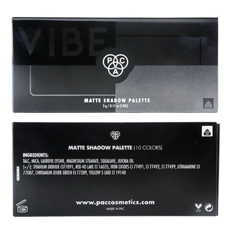 Vibe Matte Eyeshadow X10 - 01
