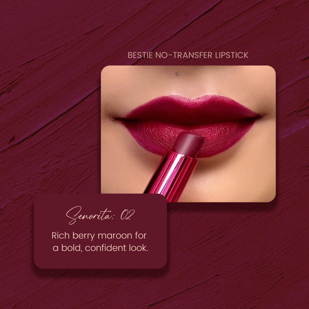 Bestie No-Transfer Lipstick