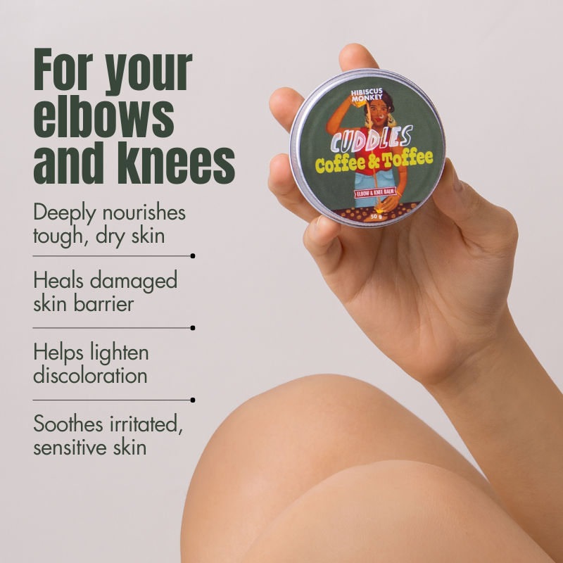 Cuddles Coffee & Toffee Body Balm, Deeply Moisturizes Dry, Discolored & Chapped Skin