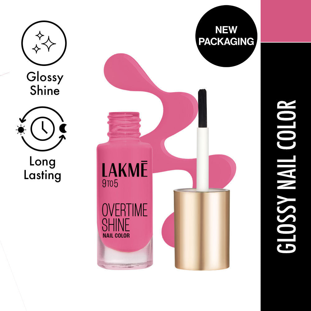 9 To 5 Primer + Gloss Nail Color - Pink Pace