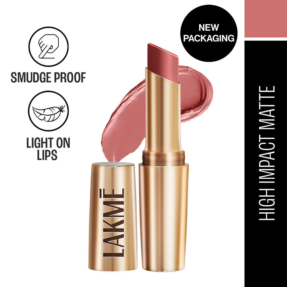9 To 5 Powerplay Priming Matte Lipstick, Lasts hrs - MP7 Blushing Nude