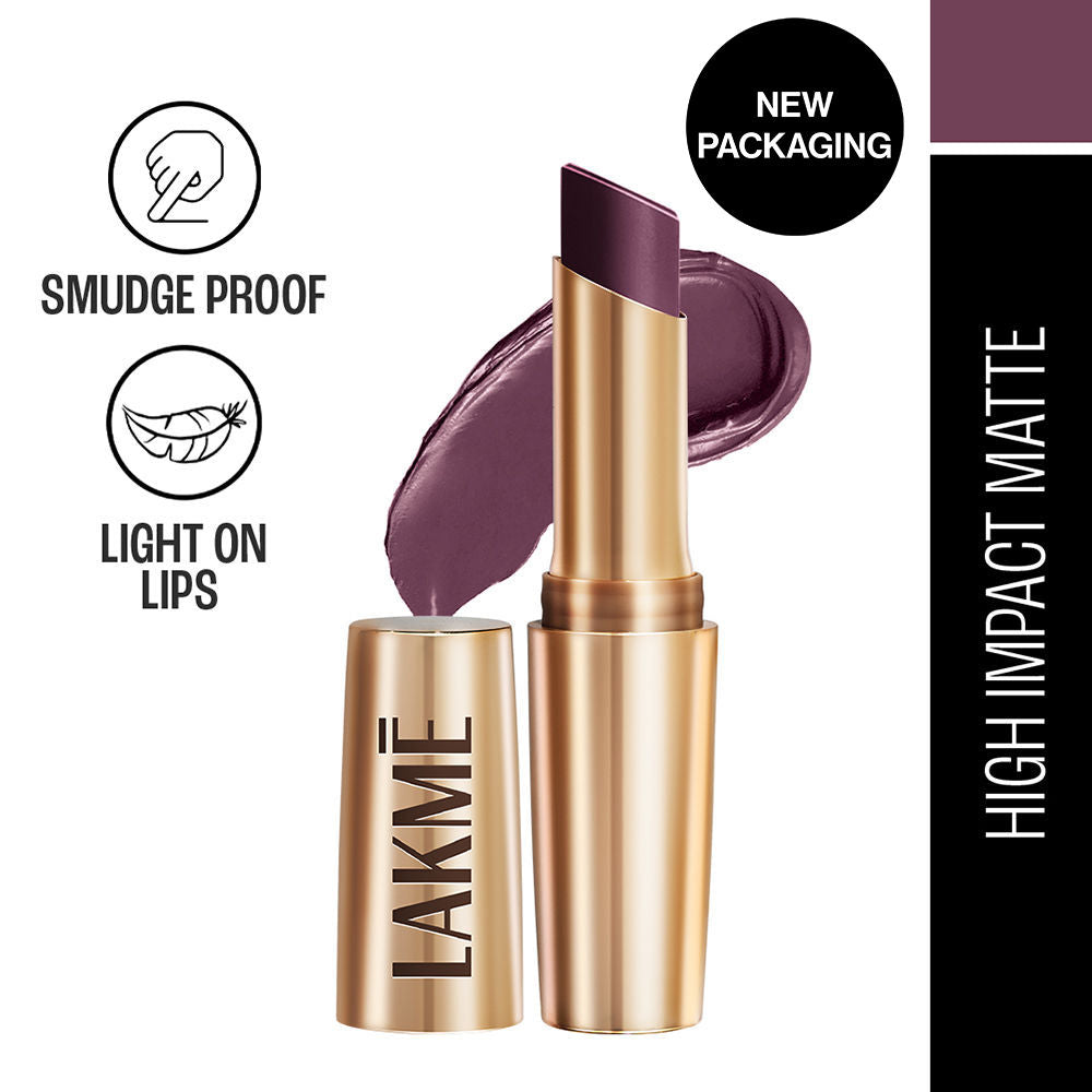 9 To 5 Powerplay Priming Matte Lipstick, Lasts hrs - MM2 Garnet Punch