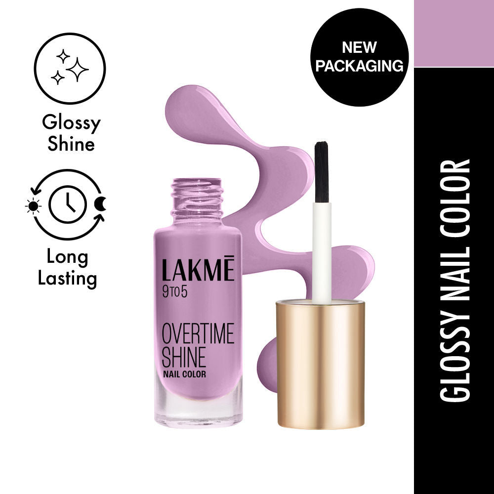 9 To 5 Primer + Gloss Nail Color - Lavender Breeze