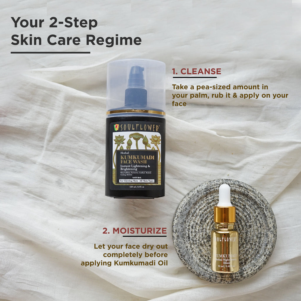 Kumkumadi Tailam Saffron Night Serum Face Oil for Skin Glow, Anti Aging, Dark Spots