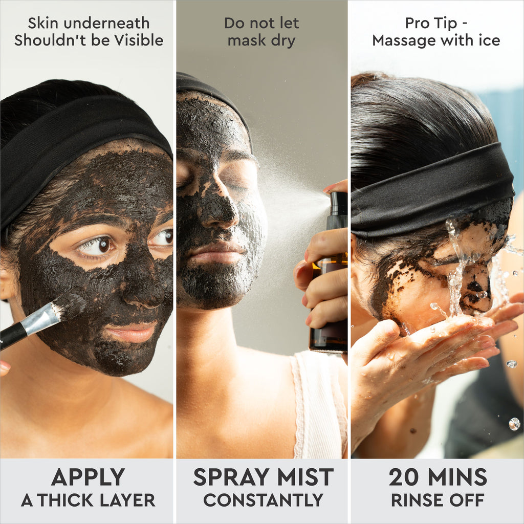 100% Organic European De Tan Face Mask for Glowing Skin Face Mask Pack for Women&Men