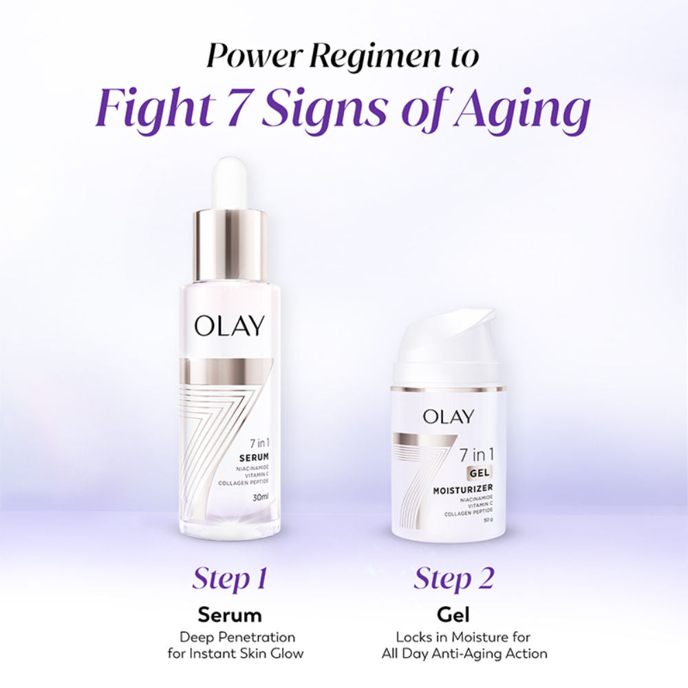 7in1 Serum with Niacinamide, Vitamin C, Collagen Peptides, Fights 7 Skin Issues