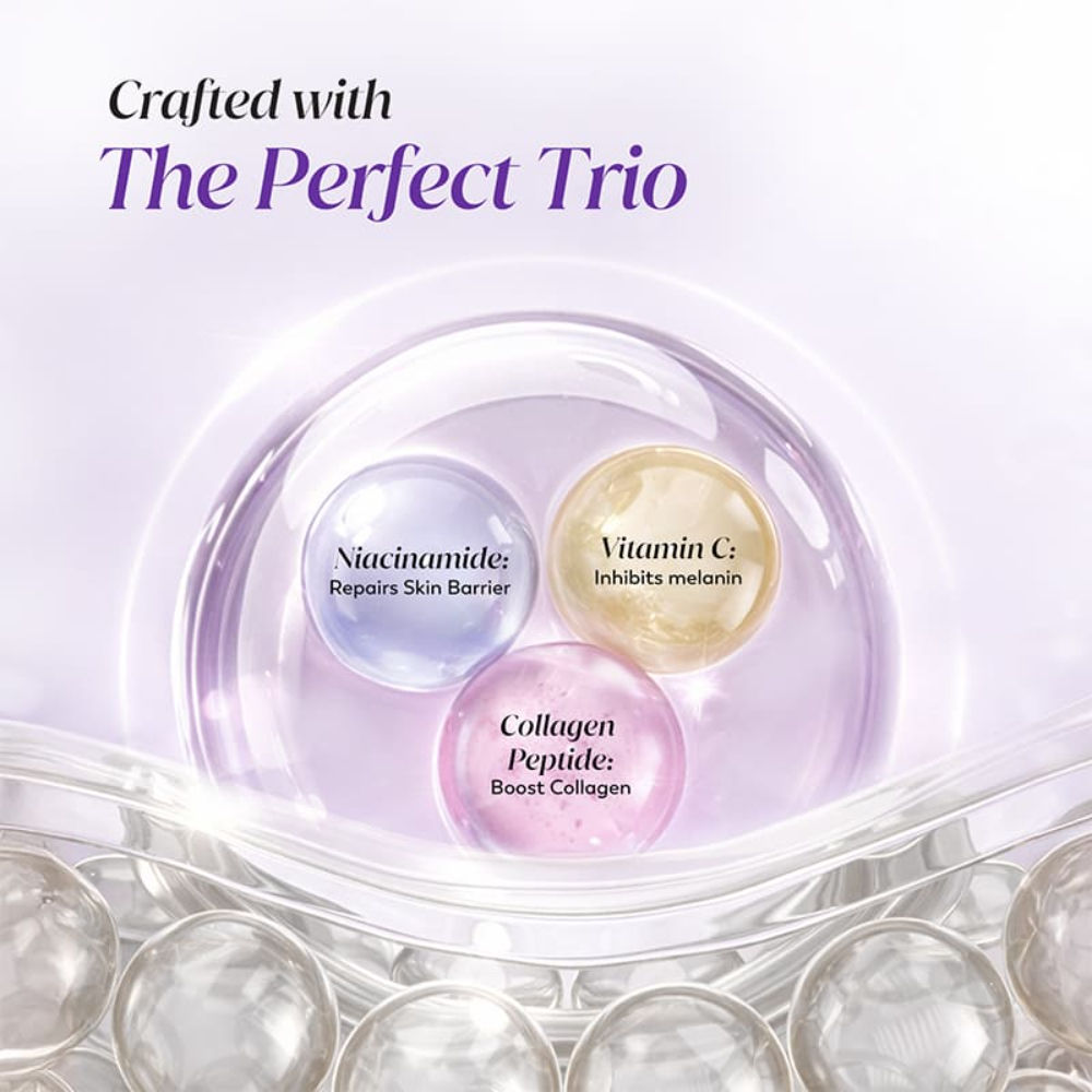 7in1 Serum with Niacinamide, Vitamin C, Collagen Peptides, Fights 7 Skin Issues