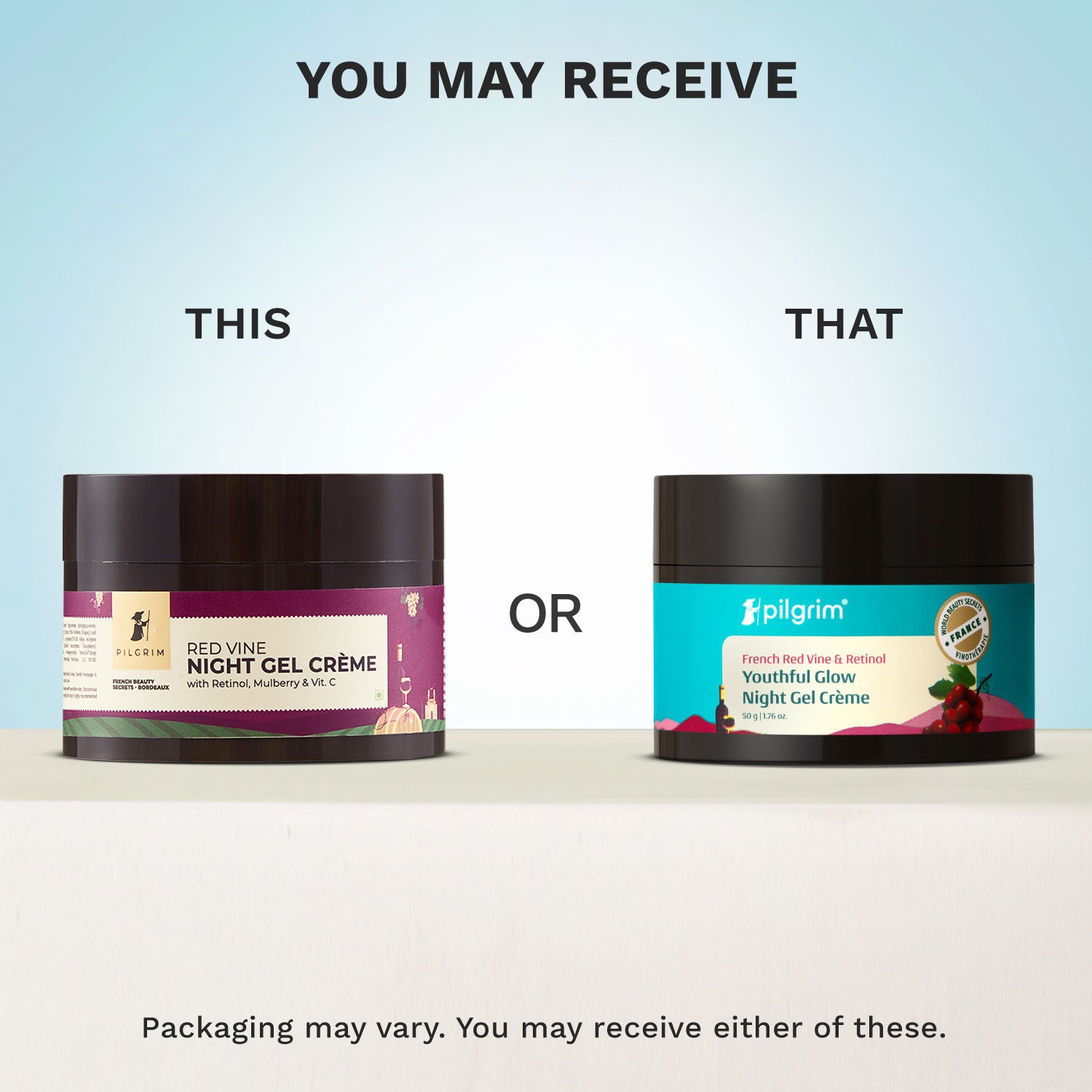 Red Vine Night Gel Creme with Retinol Mulberry