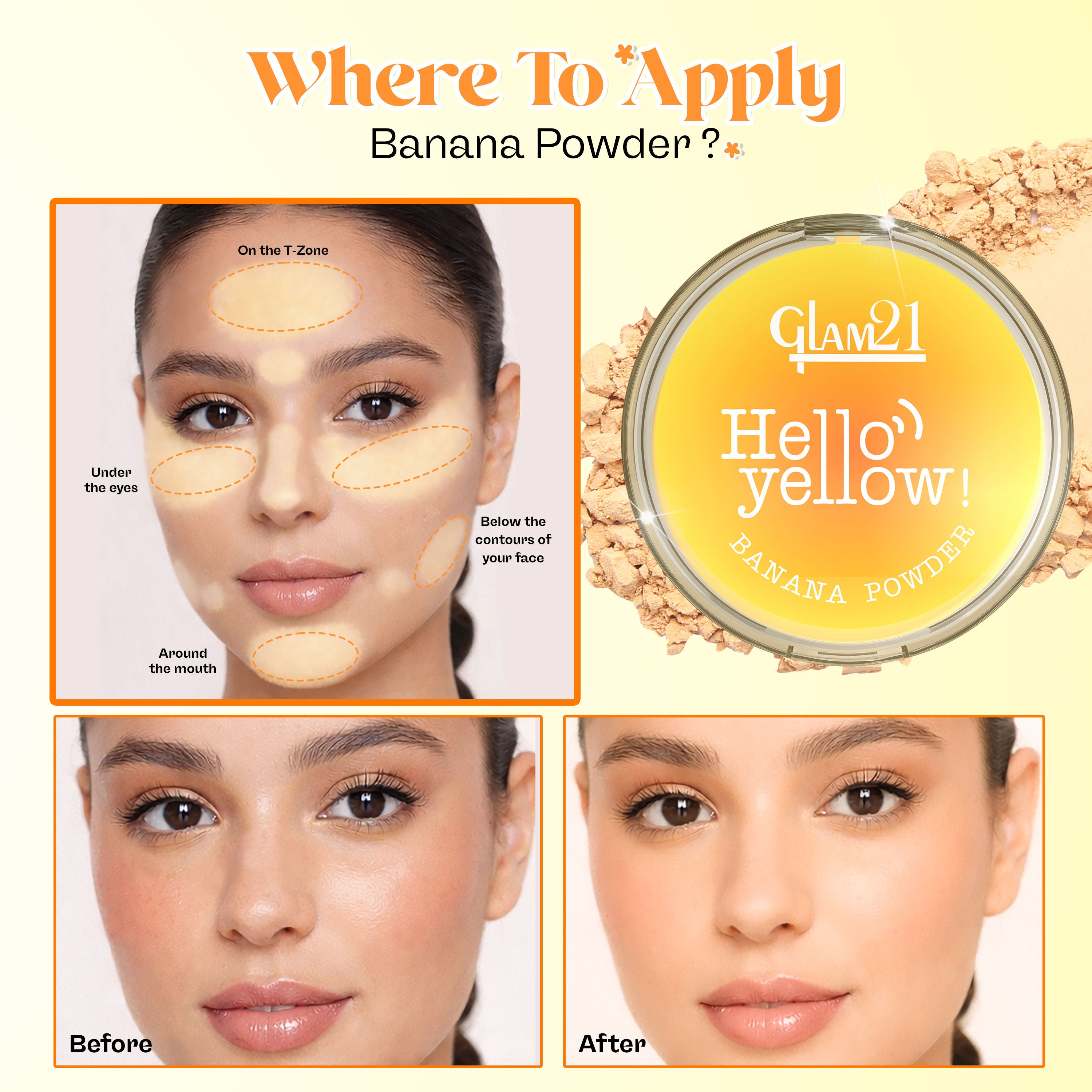 Hello Yellow Banana Powder