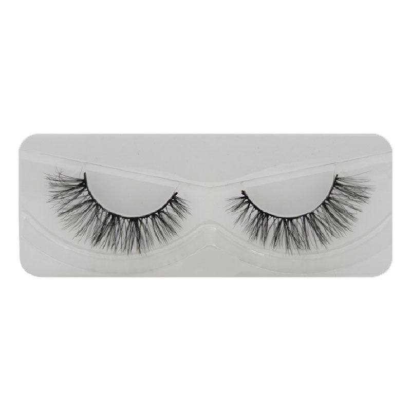 Mink 3D Natural Hair False Eyelashes - Doll Eye