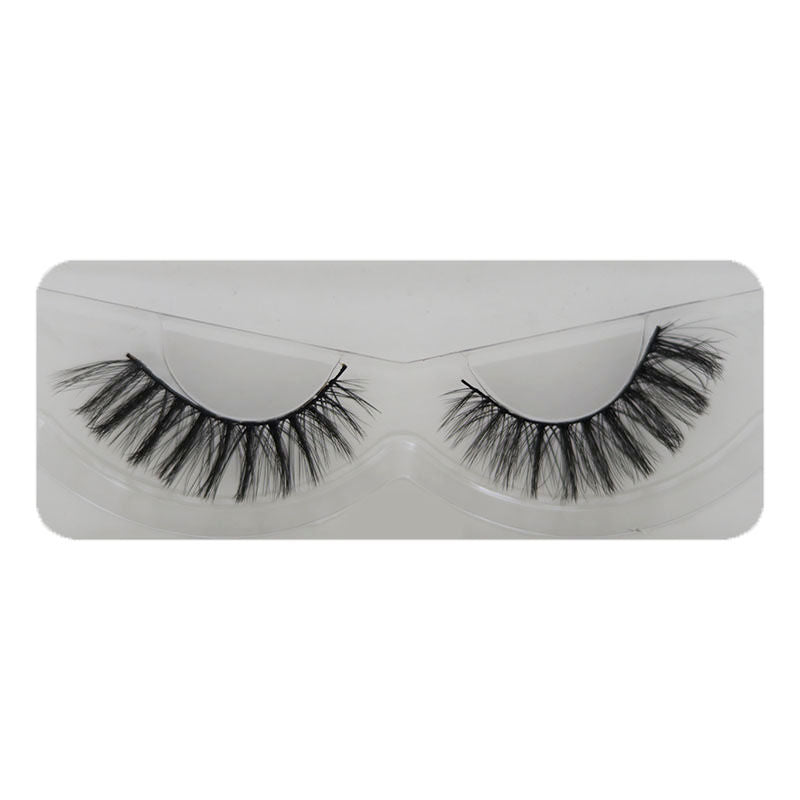 Mink 3D Natural Hair False Eyelashes - Cat Eye