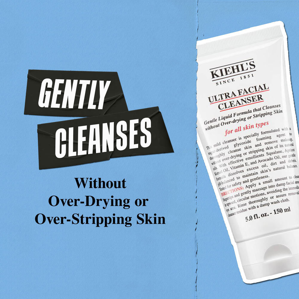 Ultra Facial Cleanser Gentle Non Stripping With Squalane