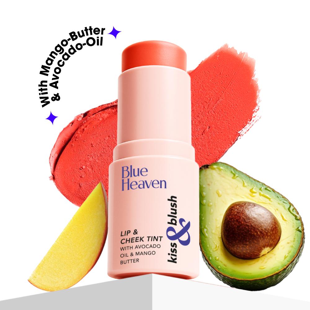 Kiss & Blush Lip And Cheek Tint - Coral Blush