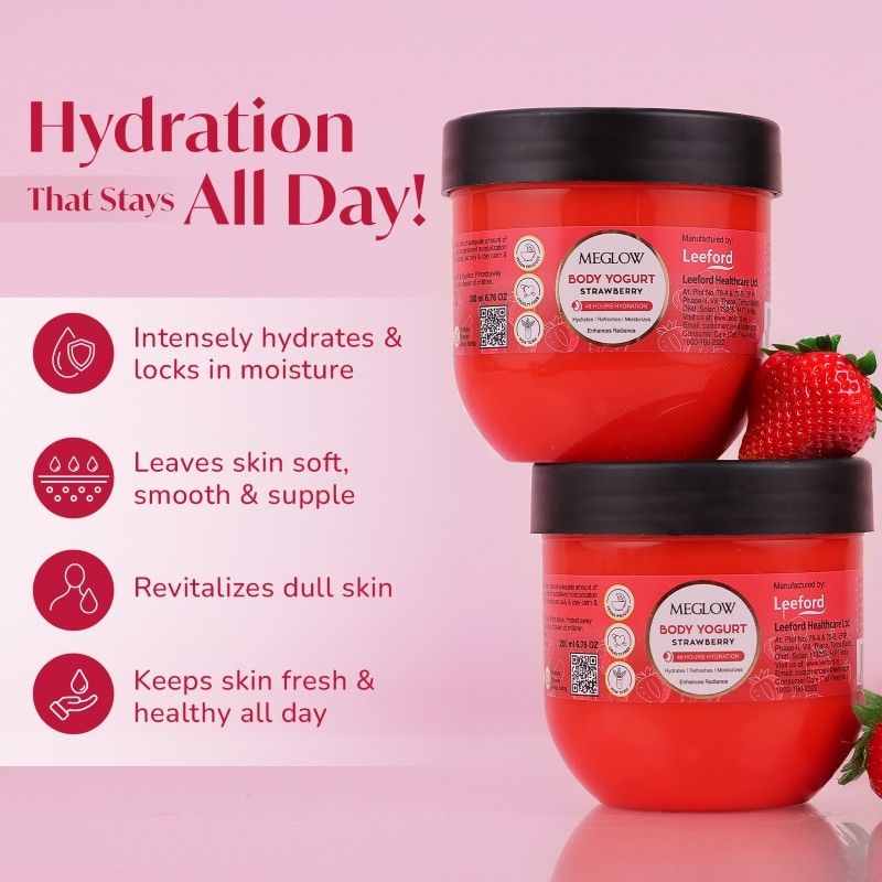 Strawberry Body Yogurt