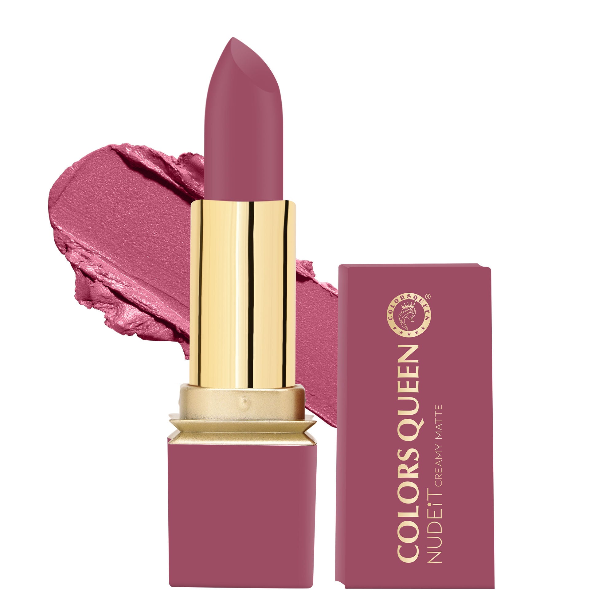 Nude It Creamy Matte Lipstick - 02