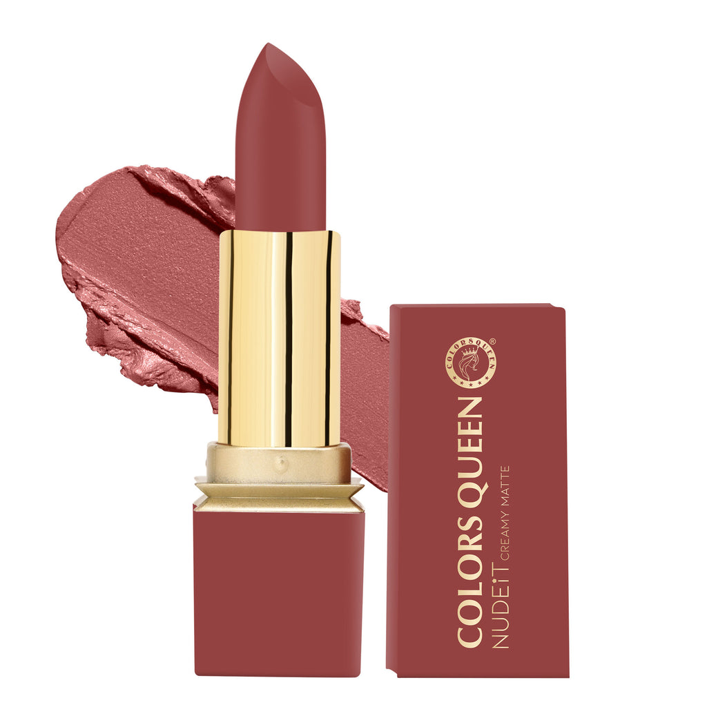Nude It Creamy Matte Lipstick - Cranberry
