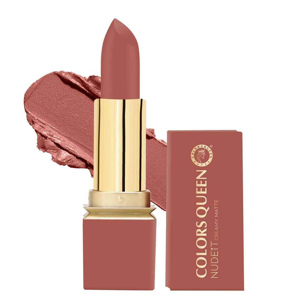 Nude It Creamy Matte Lipstick - Salmon