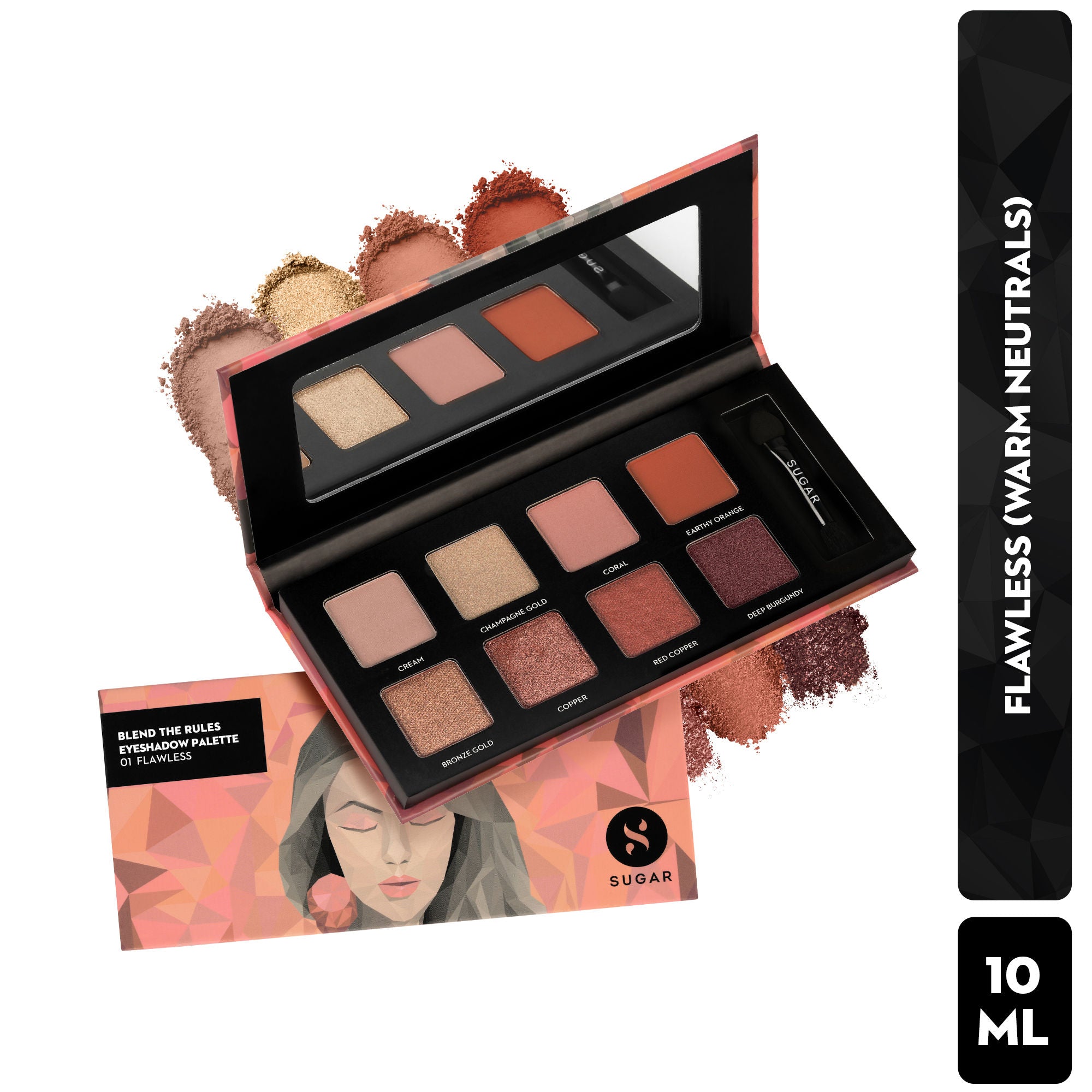 Blend The Rules Eyeshadow Palette - 01 Flawless