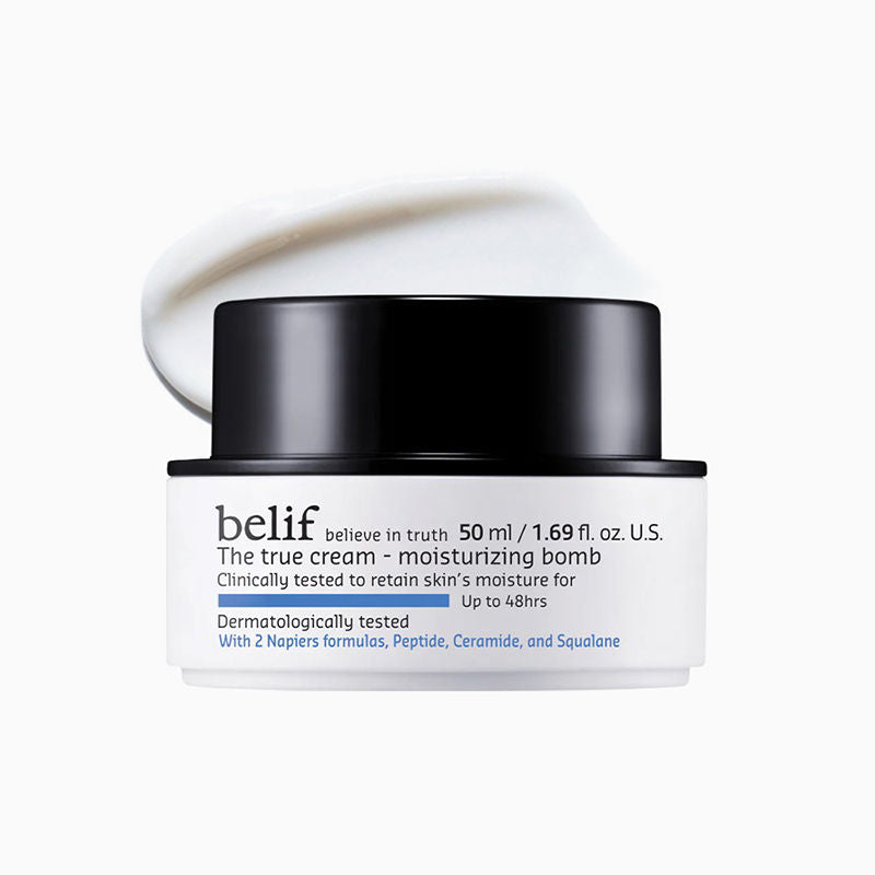 Aqua Bomb Gel Moisturizer-Vegan Korean Hydrating Face Cream with Niacinamide & Hyaluronic Acid
