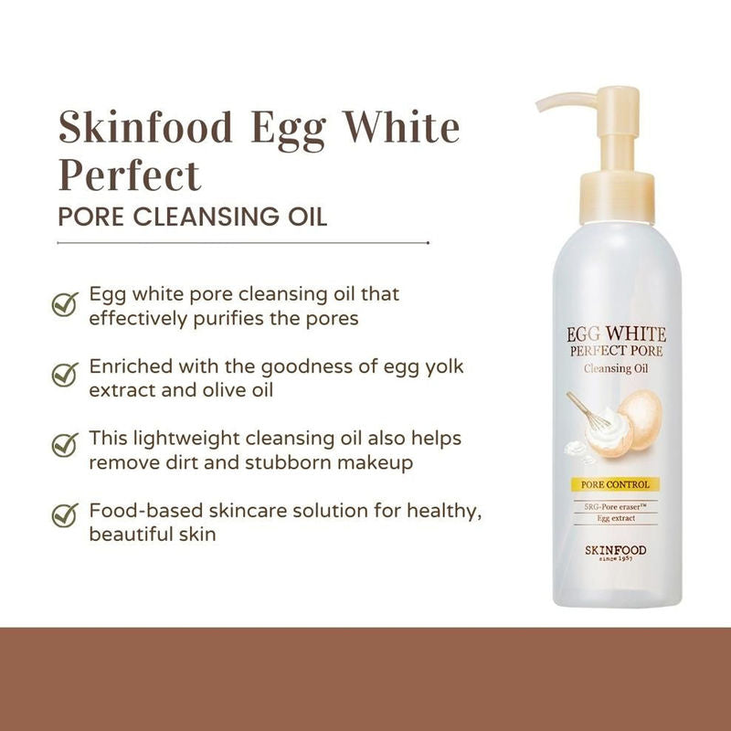 Egg White Perfect Pore Cleansing Oil