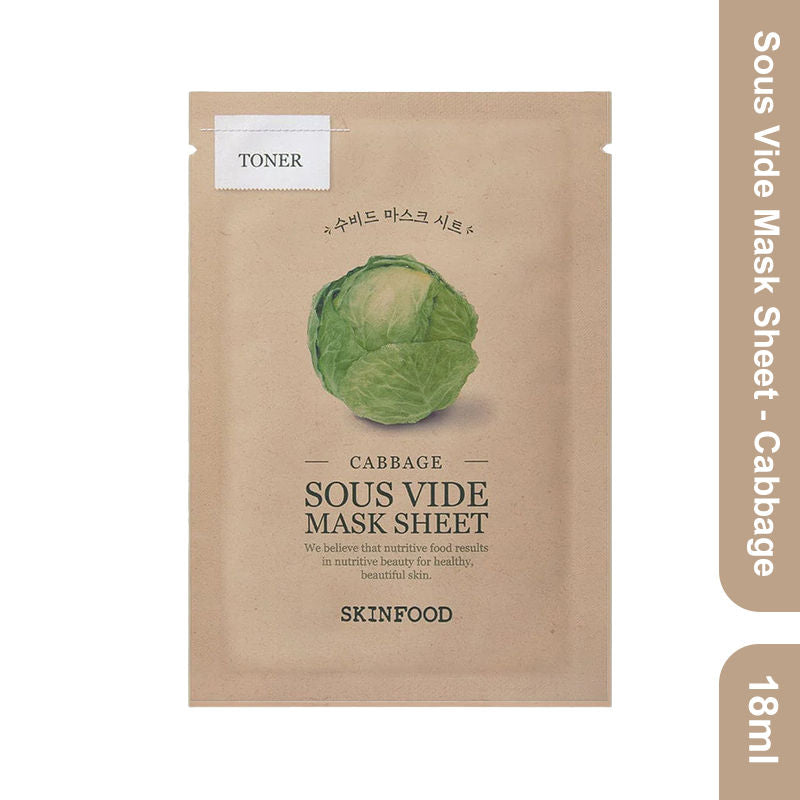 Sous Vide Mask Sheet - Cabbage