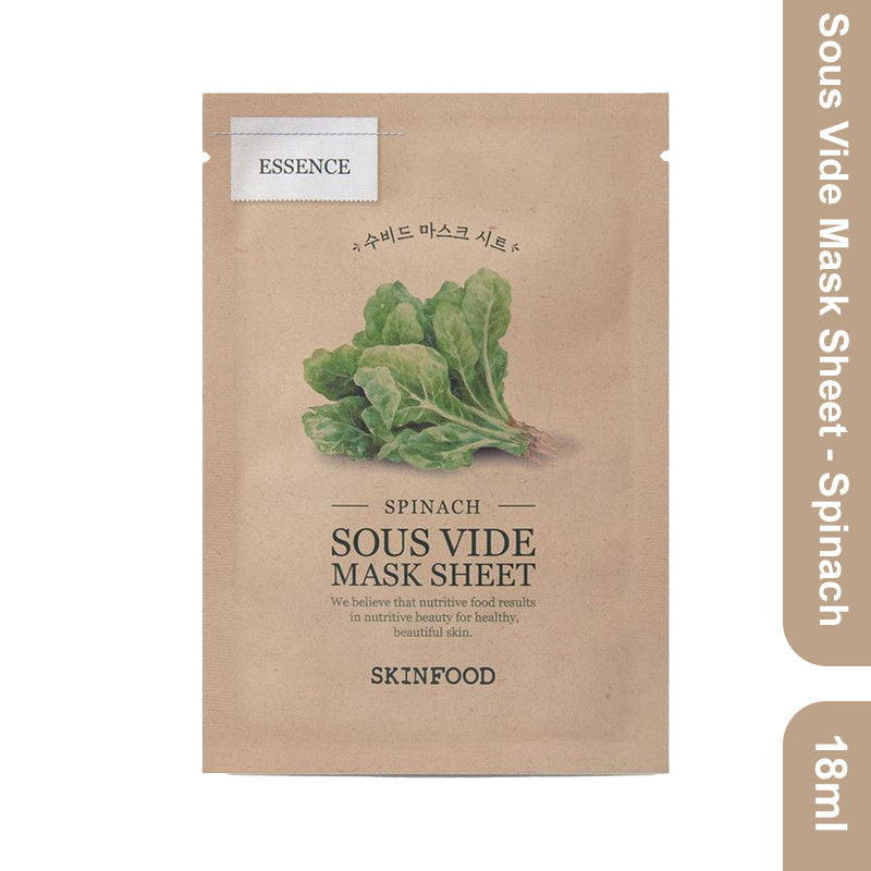 Sous Vide Mask Sheet - Spinach