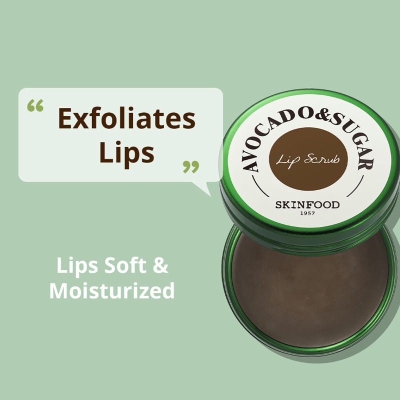 Avocado & Sugar Lip Scrub