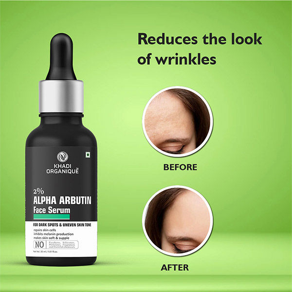 Alpha Arbutin 2% +Hyaluronic Acid 1% Face Serum for Pigmentation & Dark Spots