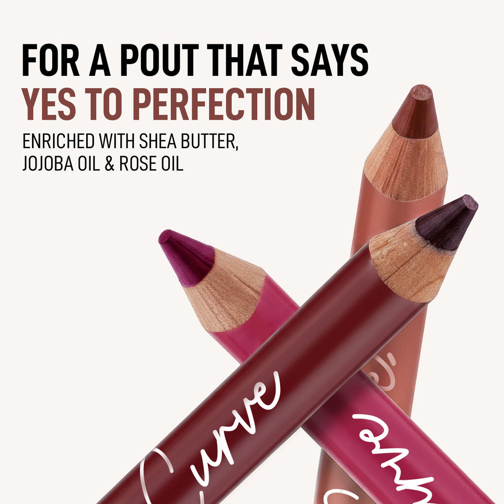 Curve Lip Liner With Sharpener