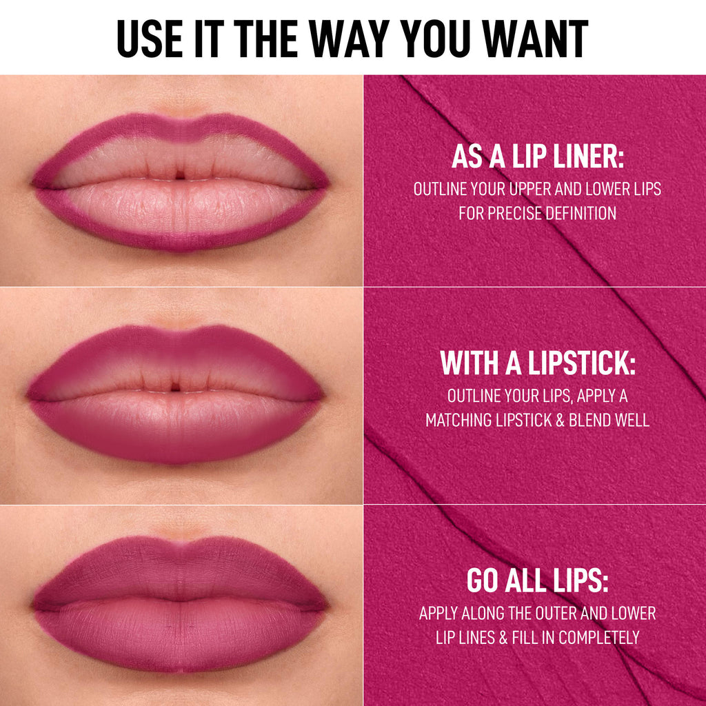 Curve Lip Liner With Sharpener