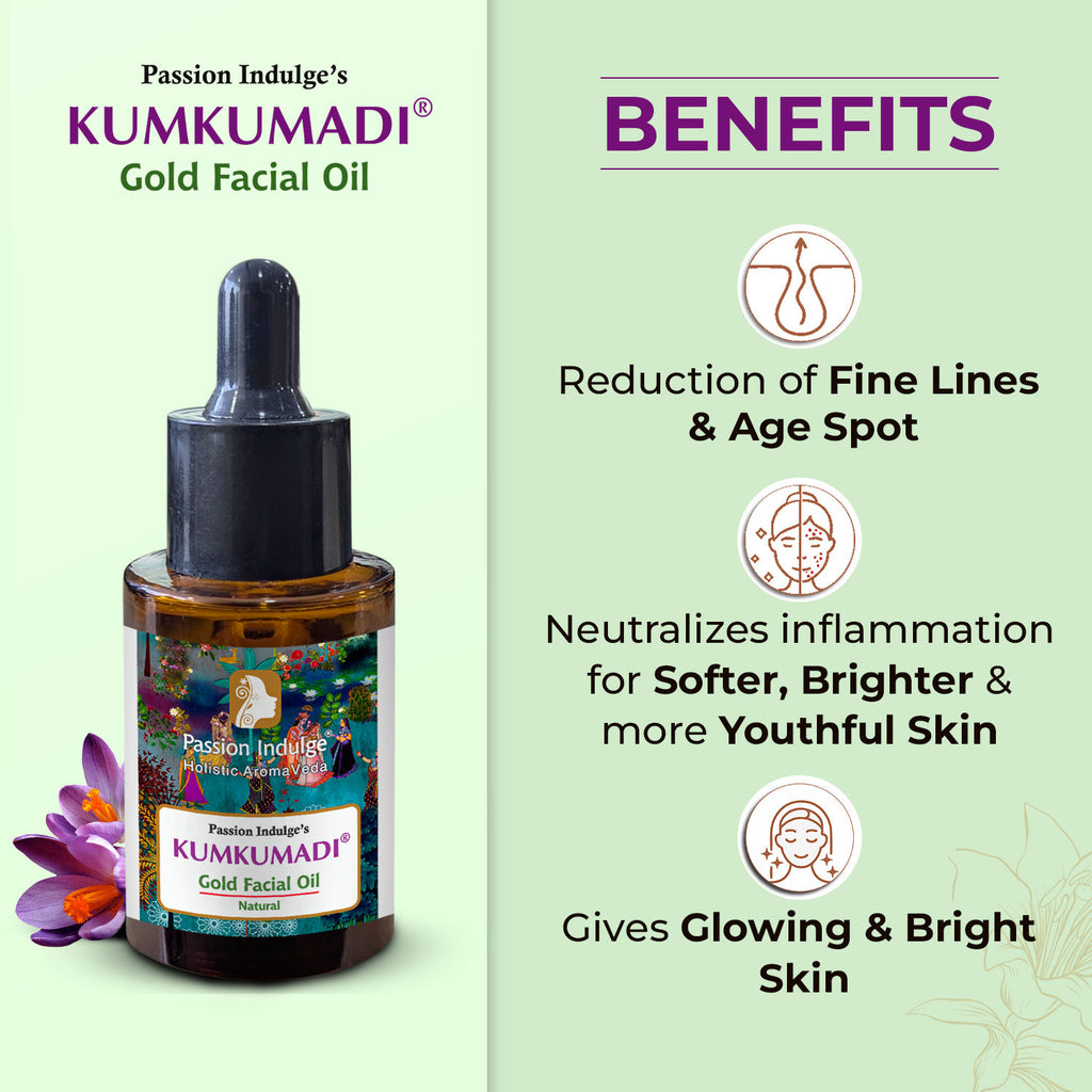 Natural Kumkumadi Gold Facial Oil