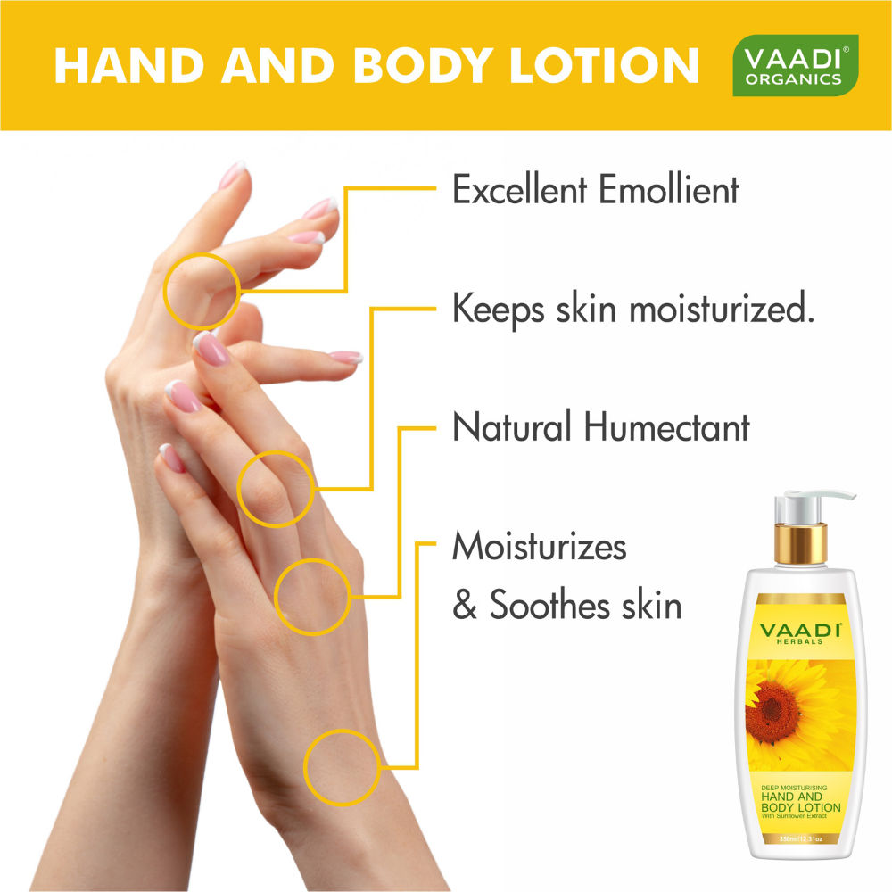 Hand & Body Lotion With Sunflower Extract