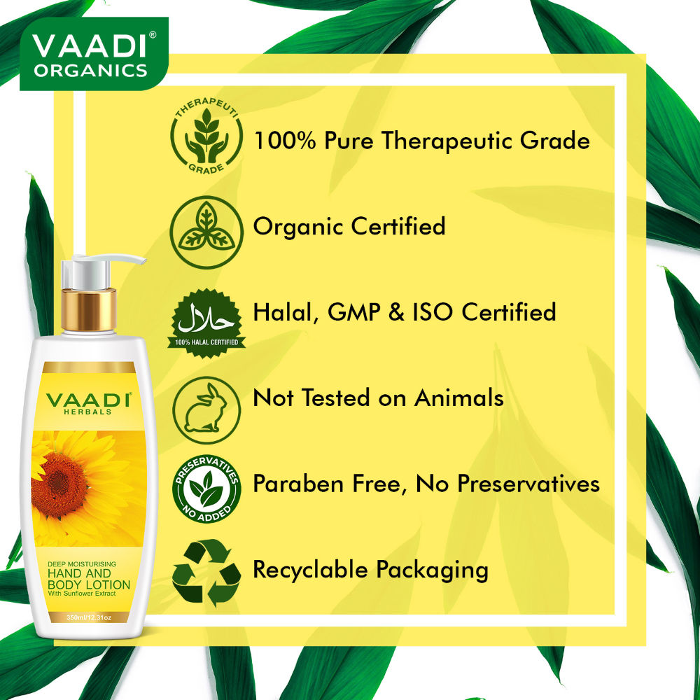 Hand & Body Lotion With Sunflower Extract