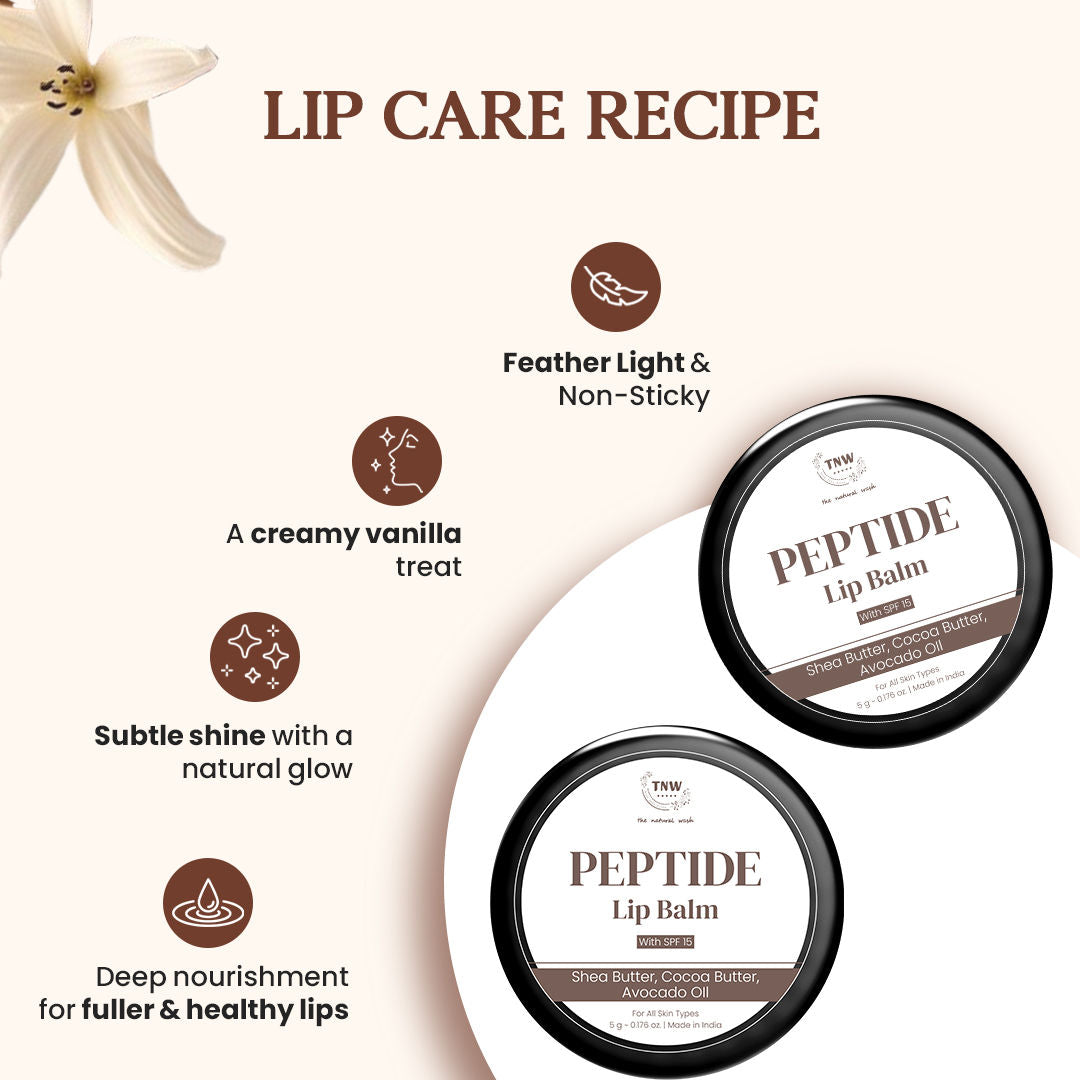 Peptide Lip Balm - Vanilla