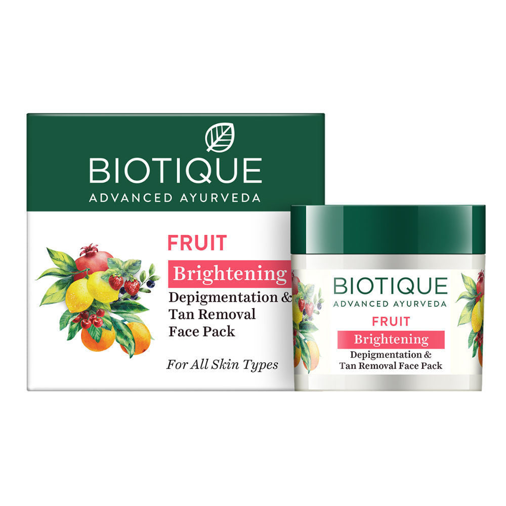 Bio Fruit Brightening- Depigmentation & Tan Removal Face Pack