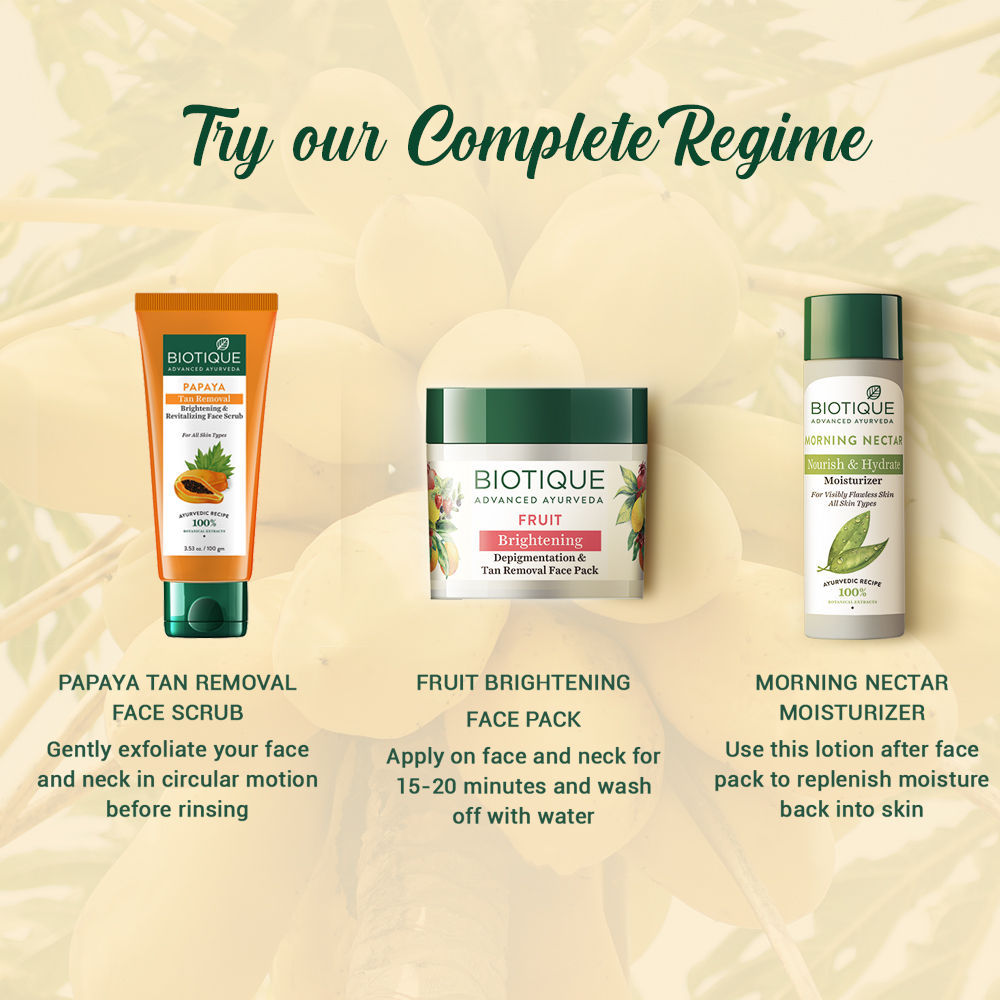 Bio Papaya Revitalizing Tan Removal Scrub